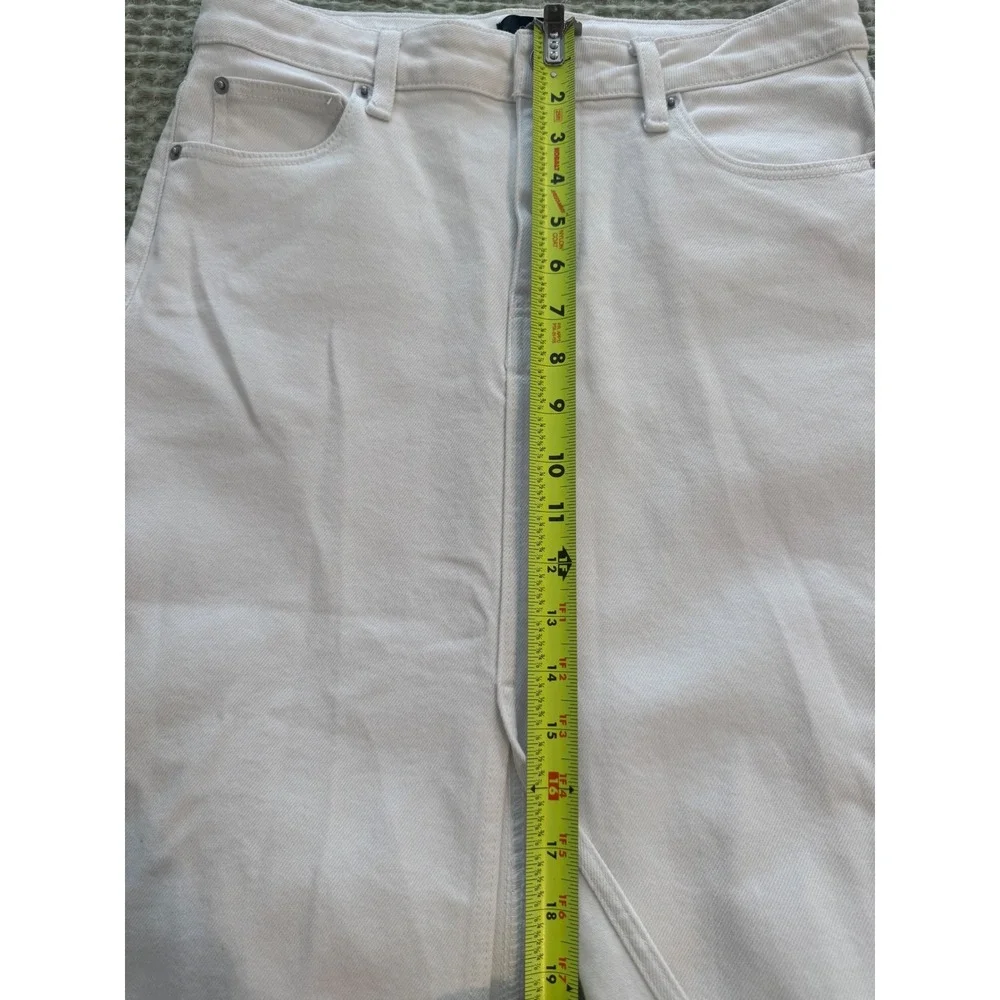 Quince white denim